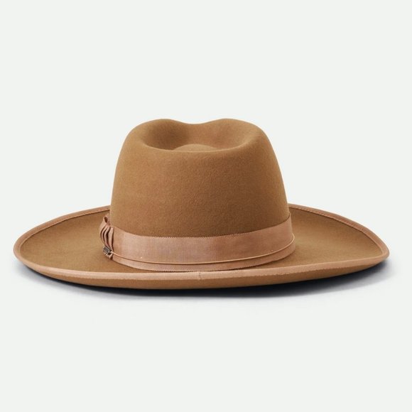 Brixton Reno Fedora Metal Bronze Size M main image 5